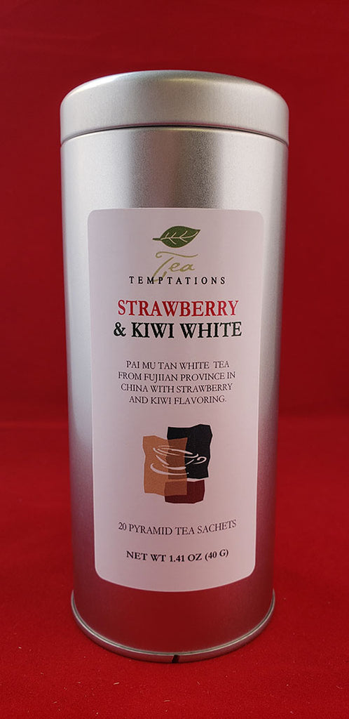 Kiwi & Strawberry (Pai Mu Tan) White Tea