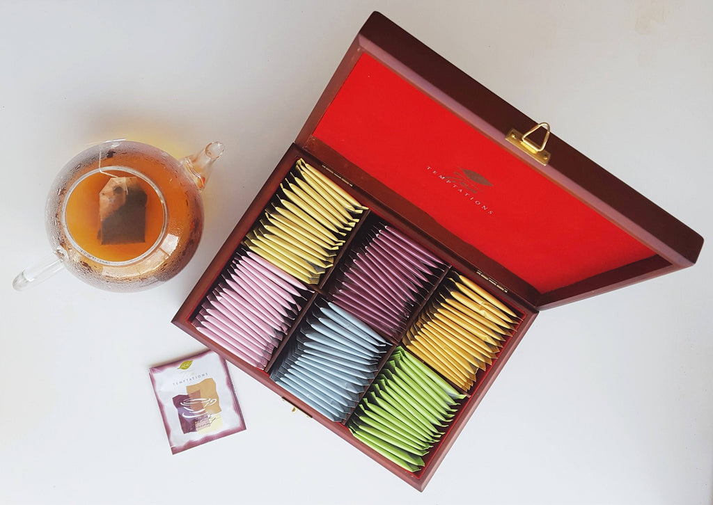 Classic Tea Chest Small (Velvet lined)