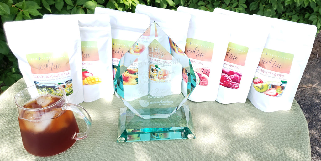 Peach & Apricot Green Iced Tea