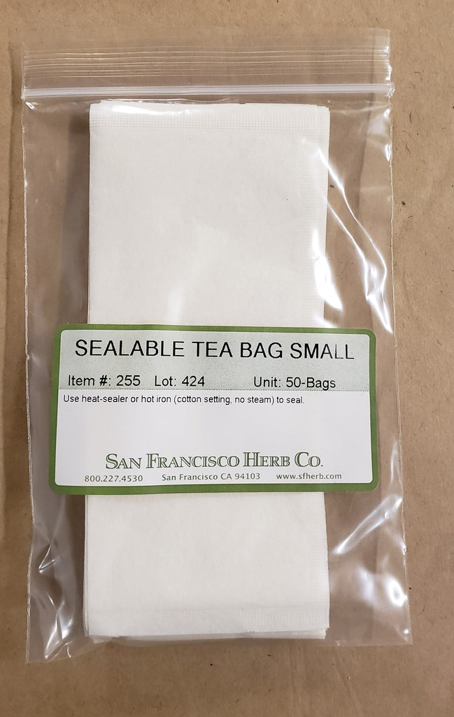 Sealable Paper Filter Tea bags