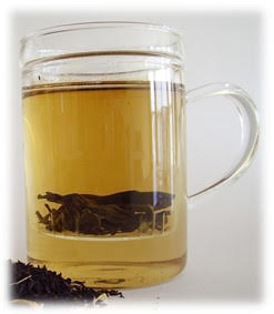 12 oz Glass Mug with glass infuser and lid