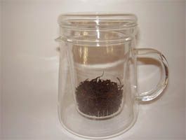 16 oz Glass Pot with infuser & lid