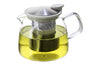 Bell Glass Tea Pot (White)